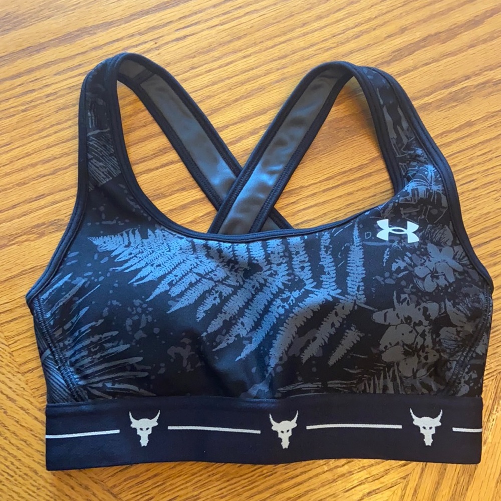 Under armor sports bra. The Rock collection